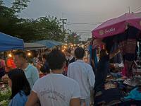 P1030012  Marché de nuit : Thailande Ayutthaya ville