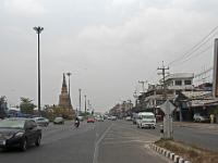 P1030128  Une avenue : Thailande Ayutthaya ville