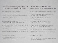 Vue en coupe sur un document d'information