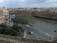 Vue panoramique de Rôme depuis le château