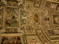 Musée Pio Clementino- Galerie des cartes géographiques - détail du plafond