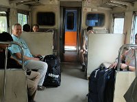 Dans le train pour Ayutthaya
