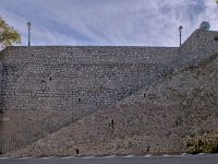 Escalier d'accès à la place Lucien Assié