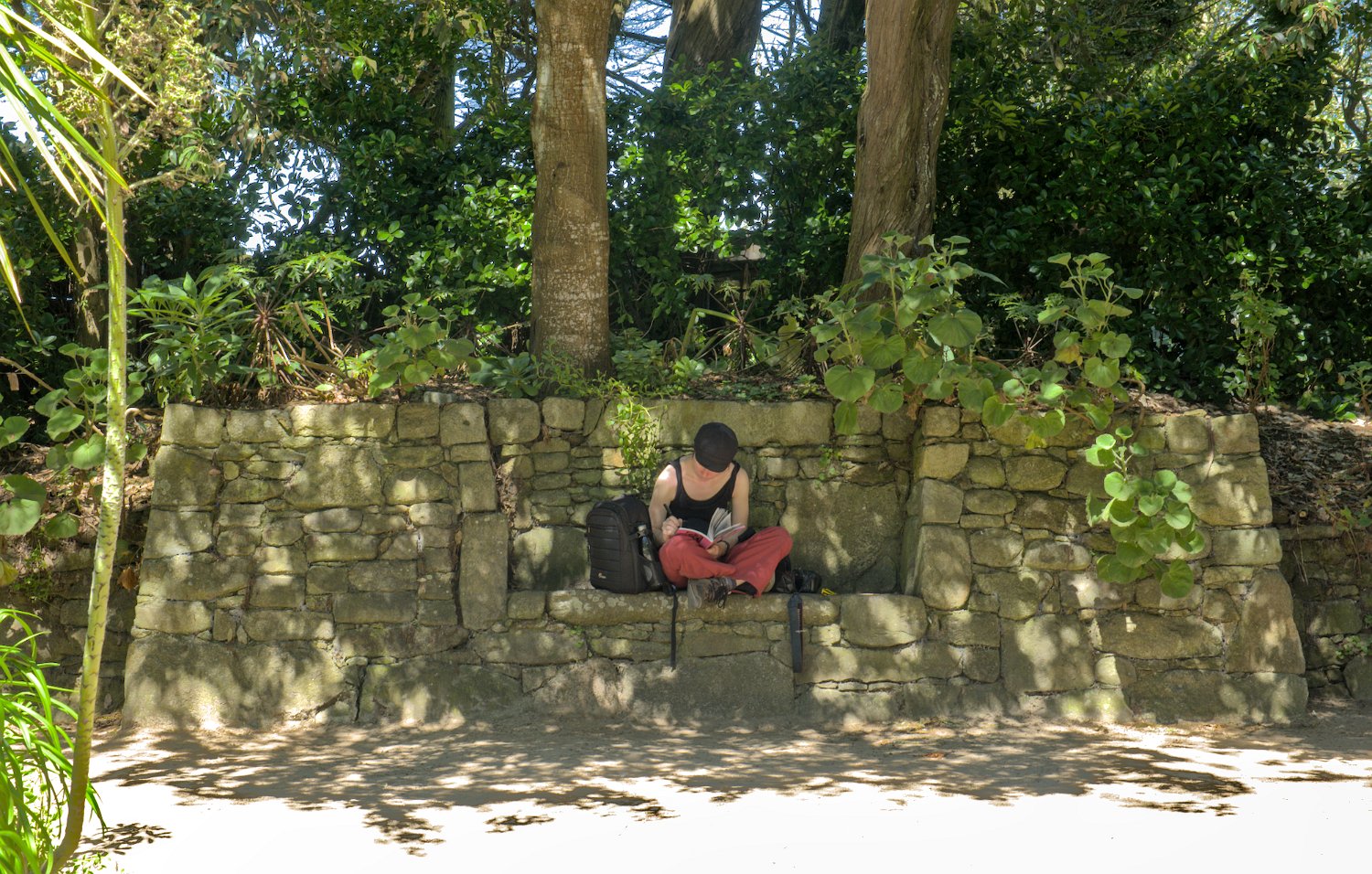 Le site incite à la méditation