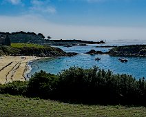 Paysage côtier de l'Ile de batz