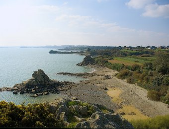 La côte près de Roscoff