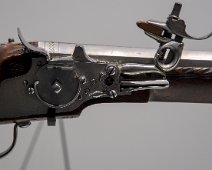 Mécanisme de mise à feu d'une arquebuse