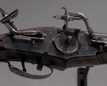 Mécanisme de mise à feu d'une arquebuse