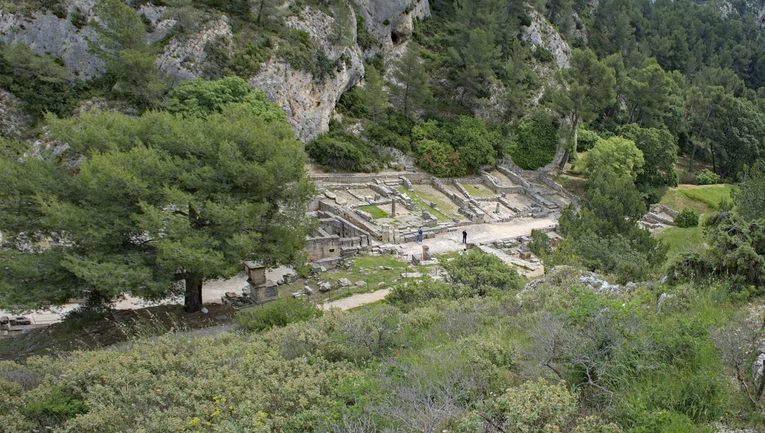 Vue panoramique au niveau des remparts
