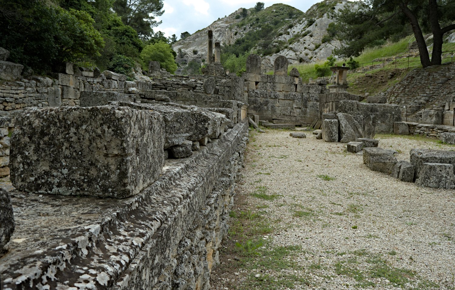 Le portique dorique