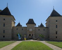 Vue de la façade principale