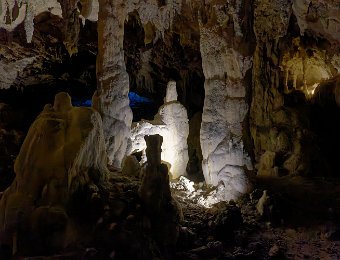 Galerie de la mamelle - Piliers