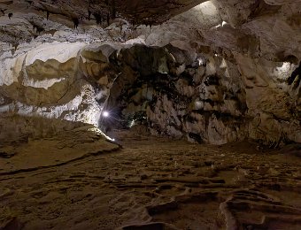 L'amphithéâtre - au sol,  les gourds