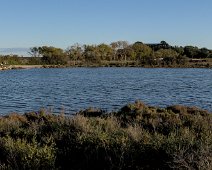 Site de la cathédrale au milieu des étangs