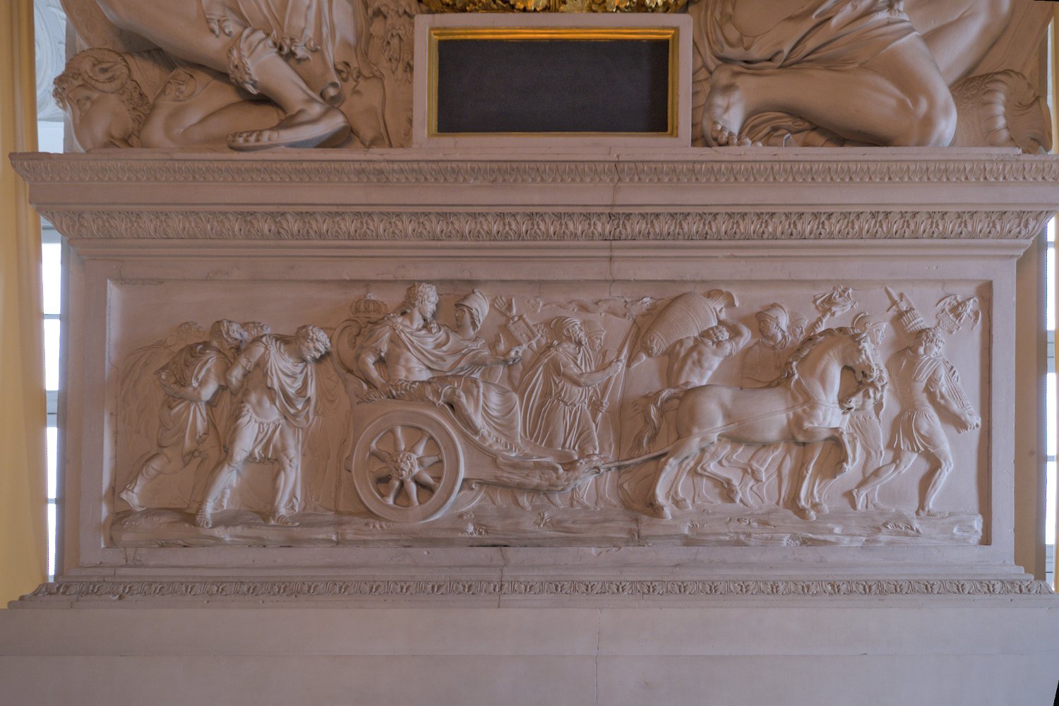 Chambre des captifs - Cheminée - Détail