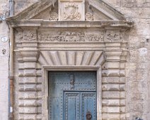 Porte de l'ancienne commanderie de Saint jean de Jérusalem (XVIéme siècle)