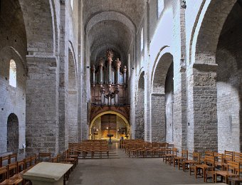 L'abbatiale- Intérieur