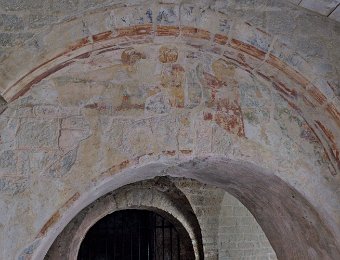 Le cloître- Peinture murale