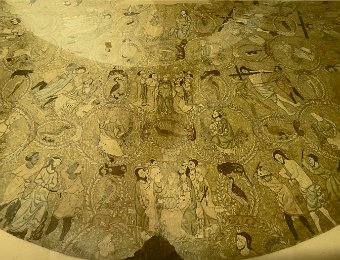 Chape de la Passion  Elle montre une dizaine de scènes de la vie du Christ