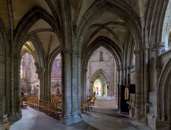 Intersection entre la nef et le transept