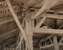 DSCF0304  La halle - Détail de la charpente