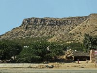 Falaises dans les monts Aravalli