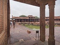 Palais d'Abkar (au fond)