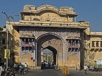 Porte Naqqar Darwaza  Un des trois accès du City Palace