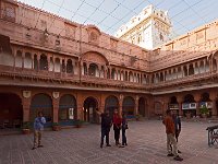 Palais Karam Mahal - cour principale (Karam Mahal chowk)