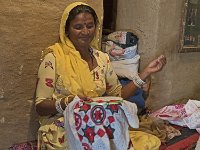 Couturière à Jaisalmer