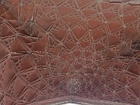 Détail d'un des plafonds de galerie du pavillon des invités