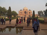 Tombe de Humayun- Mausolée principal- Vue d'ensemble
