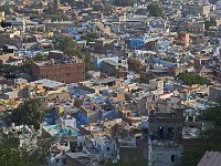 Vue sur les toits en terrasse