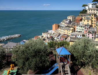 Vue du village et du port