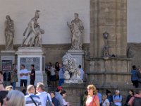 Loggia des Lanzi - A gauche Ménélas portant le corps de Patrocle