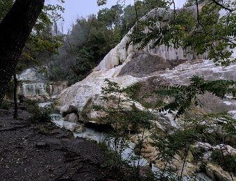 Vue du site au niveau de la Baleine