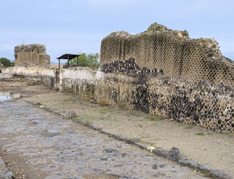 Vestiges de l'acqueduc romain