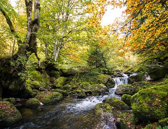 Aston au dessus du barrage de la Riète (Ariège)  Nikon D700 - F5.6- 1/25 - 15mm - 100ISO