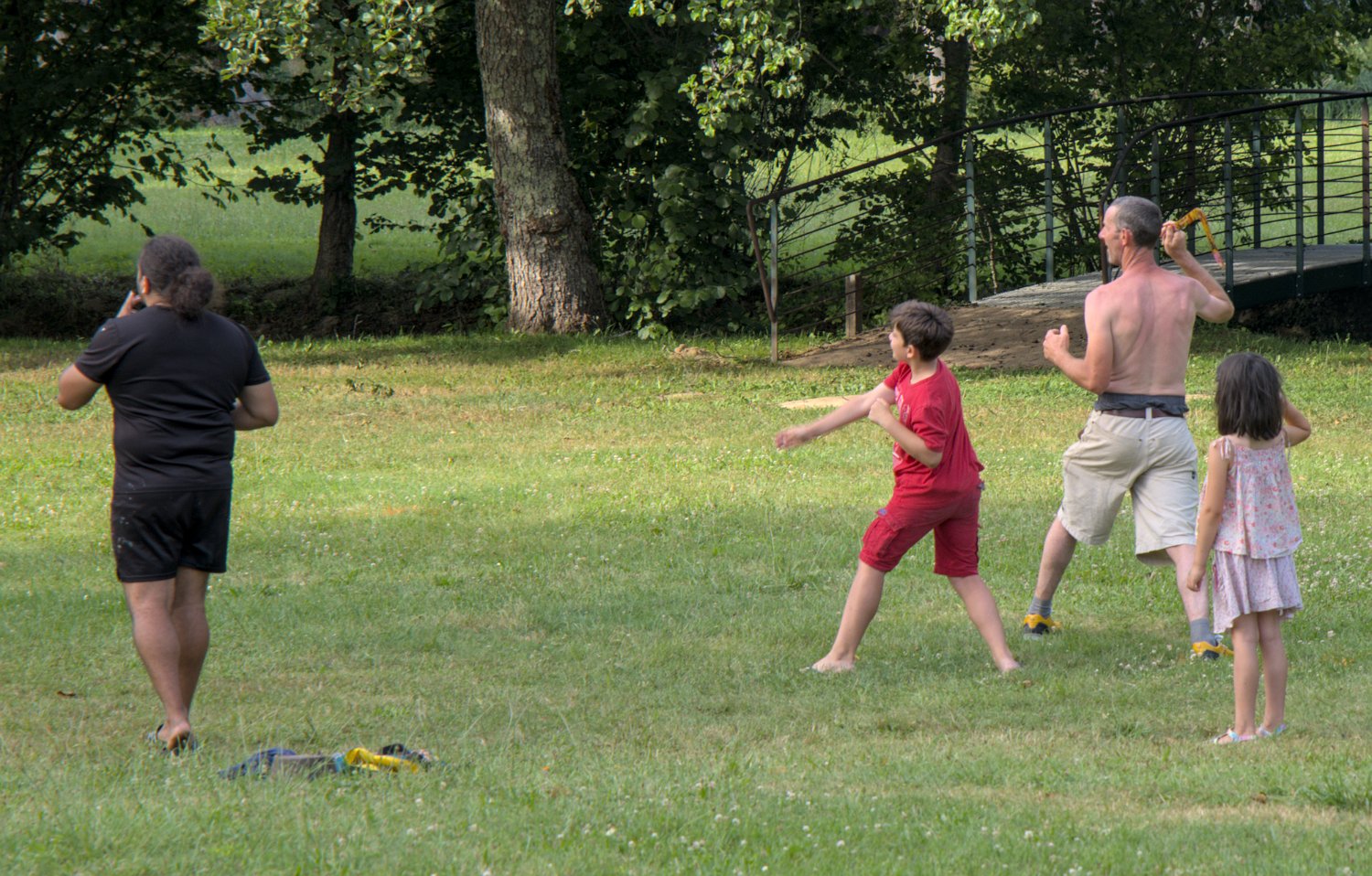 Initiation au jet du boomerang