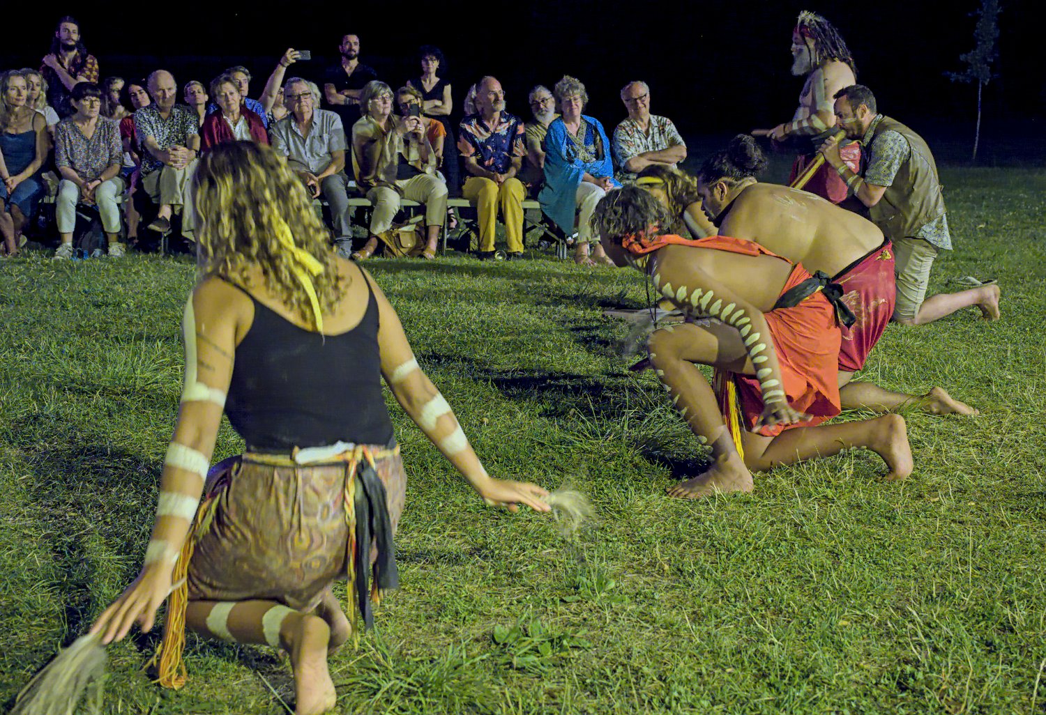 Scène de danse traditionnelle