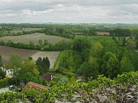 La vallée de la Dronne au pied d'Aubeterre
