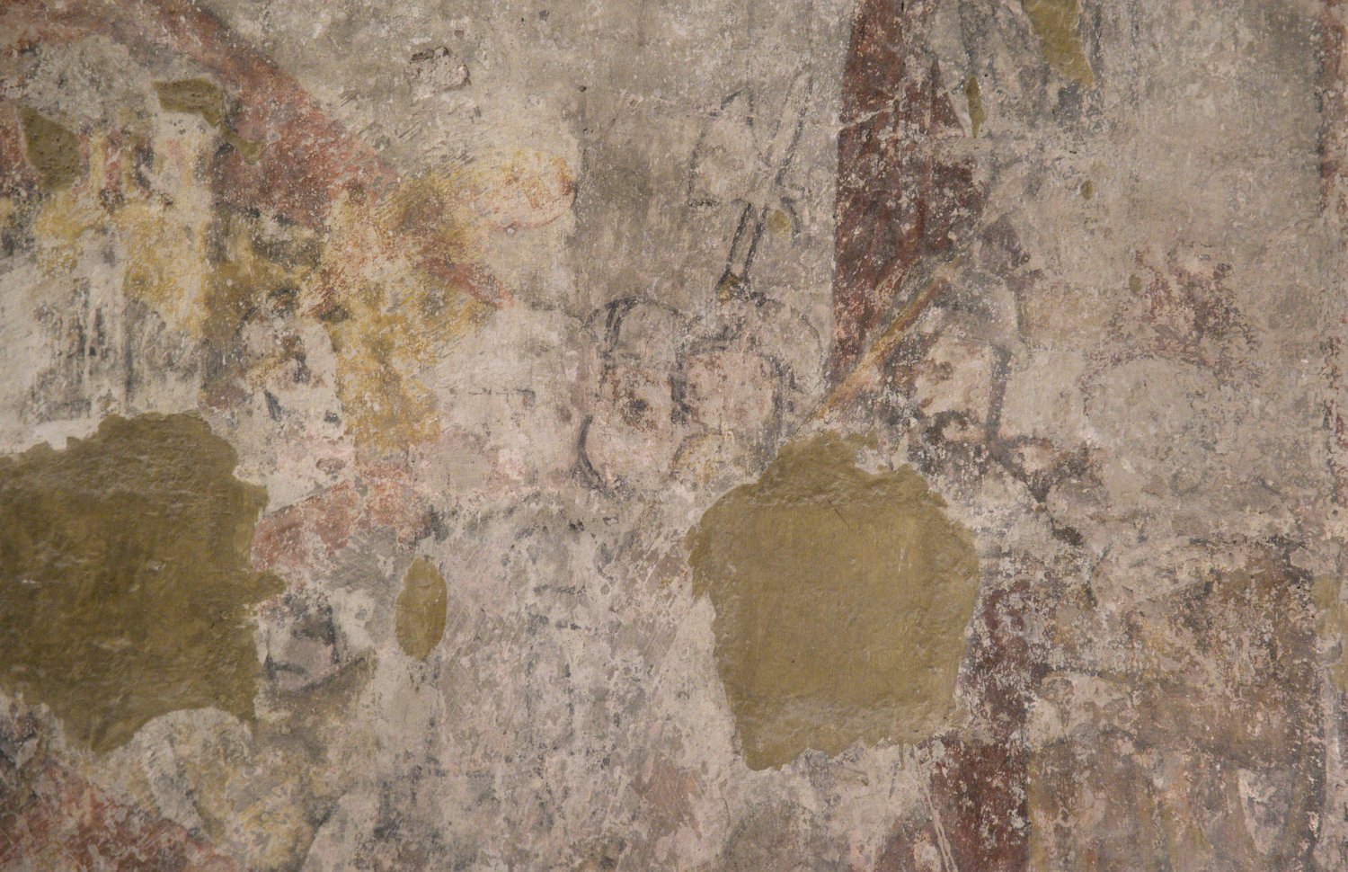 La chapelle - Vestige de peintures murales