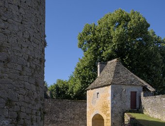 Le premier châtelet vu de la lice
