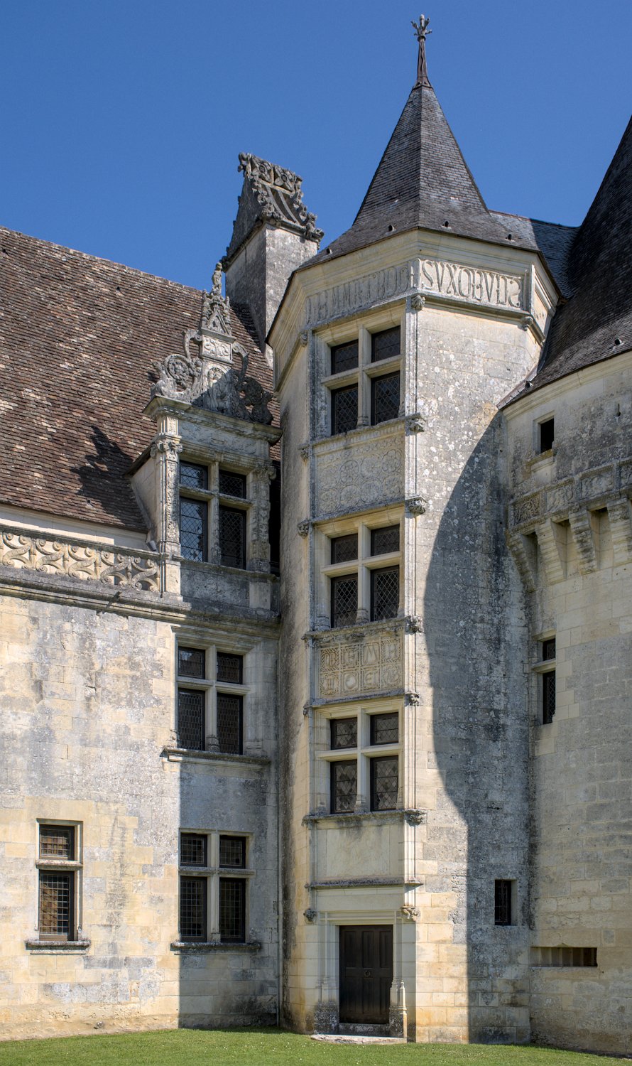 L'escalier de la tour ronde