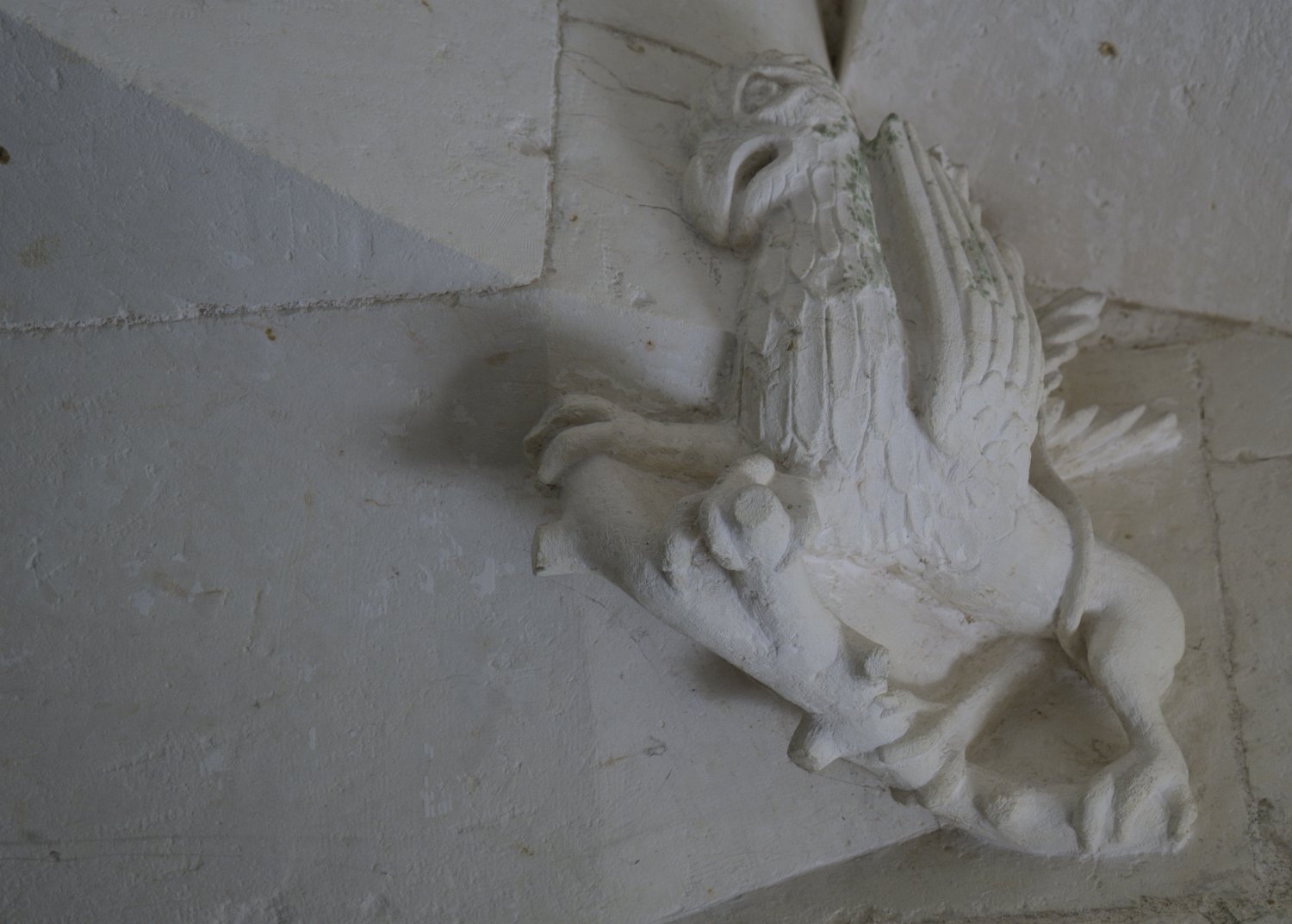 Vestibule du rez de chaussée - sculpture