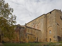 Arrière de l'église et du cloître