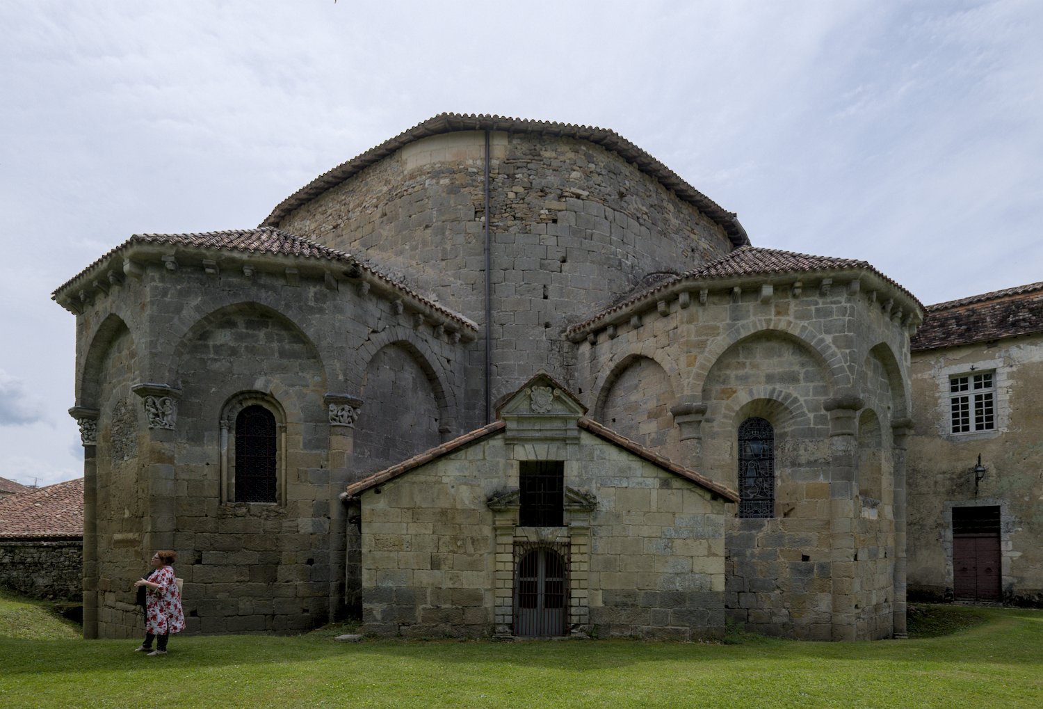 L'arrière de l'église