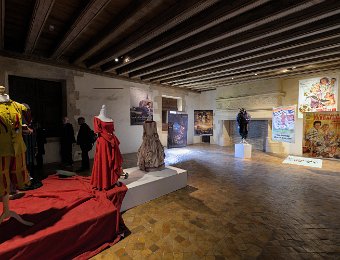 Salle souvenir des films tournés dans le château