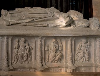 Le tombeau d'Armand de Gontaud