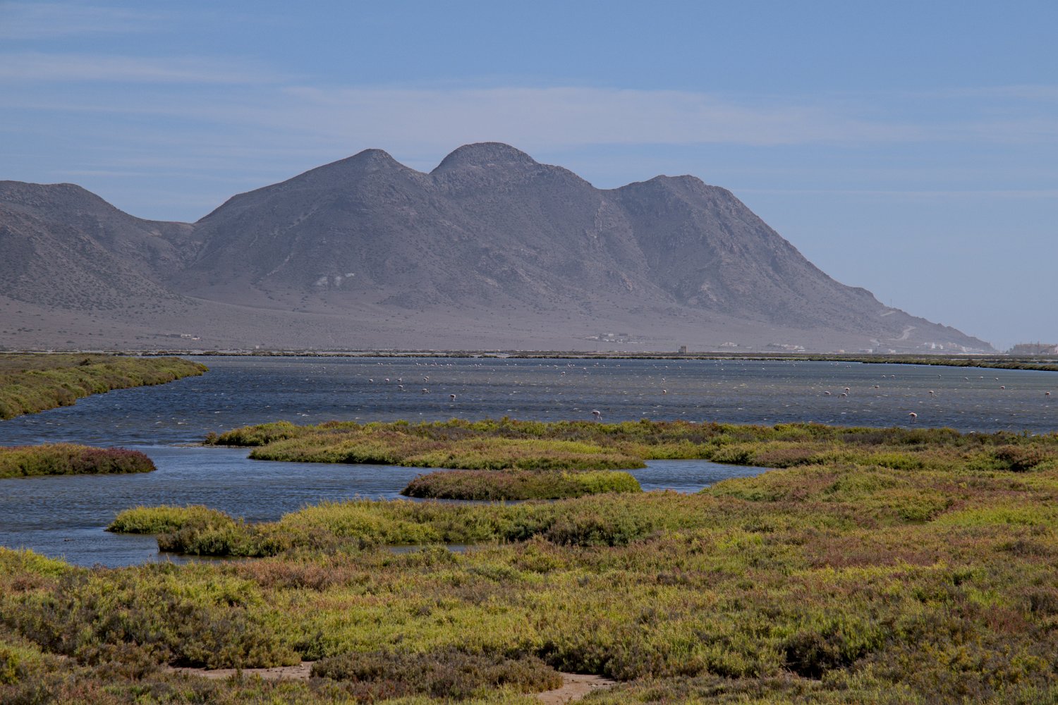 Las Salinas - la lagune